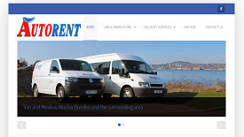  Web Design Example - Autorent Van Hire Dundee