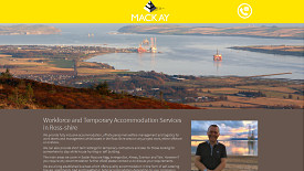 Web Design Example - Mackay Sales Consultants